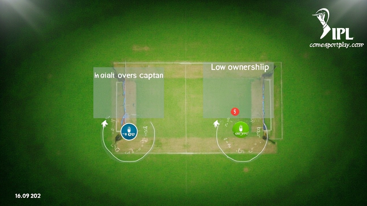 Captain differential fantasy cricket IPL 2026